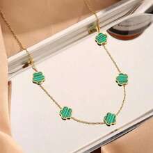 不锈钢五花耳环手链项链 - 花 - 查看 16