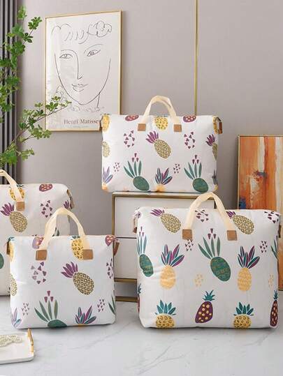 1pc Extra Large Non-Woven Storage Bags: Thickened, Moisture-Resistant Children's Clothing Storage Bags; Large-Capacity Home Storage Bags For Quilts And Bedding; Children's Room Storage