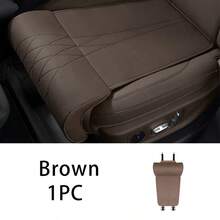 1 Set de Cojín de Asiento de Coche de Cuero Napa con Almohadillas Lumbares y para las Piernas, Cojín de Asiento Premium Simulado de Aerolínea, Cojín de Asiento Contorneado 3D para Mejorar la Comodidad y el Entorno de Conducción, se Adapta a Asientos Delanteros y Traseros, Accesorio de Interior de Coche - Multicolor - Ver 16