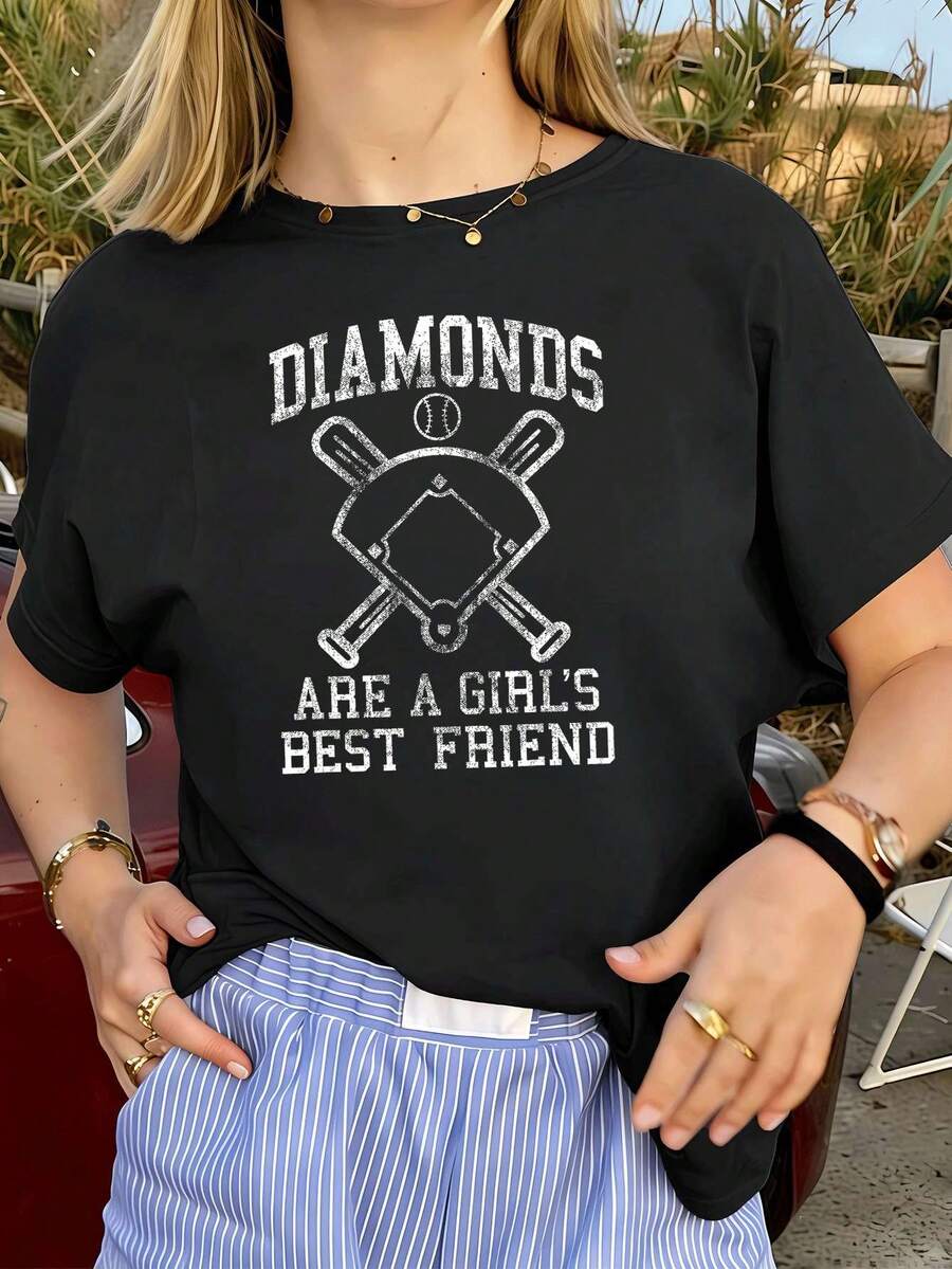 Women T-Shirts - Black - View 1