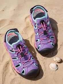 Boys & Girls Toddler/Little Kid/Big Kid Outdoor Summer Sandals - Màu tím - Xem 2