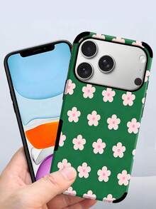 1 chiếc ốp lưng giả da mềm mại, họa tiết hoa cổ điển, được làm thủ công, chống sốc và chống bụi cho Apple 17 Pro Max/16 Pro Max/16 Plus/13 Pro Max/14 Pro Max 13 14 11 12 Pro 11/15 Pro, Galaxy S24 Ultra, thích hợp làm quà tặng dịp lễ. - màu xanh lá - Xem 4