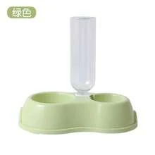 Máy cấp nước tự động cho thú cưng, bát đựng nước đôi bằng nhựa cho mèo (cả nước và thức ăn), đồ dùng cho thú cưng, bát cho chó, bát đựng thức ăn đôi cho mèo và chó, máy cấp nước cho chó. - Nhiều màu - Xem 9