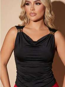 Women Blouses & Shirts - Black - View 6
