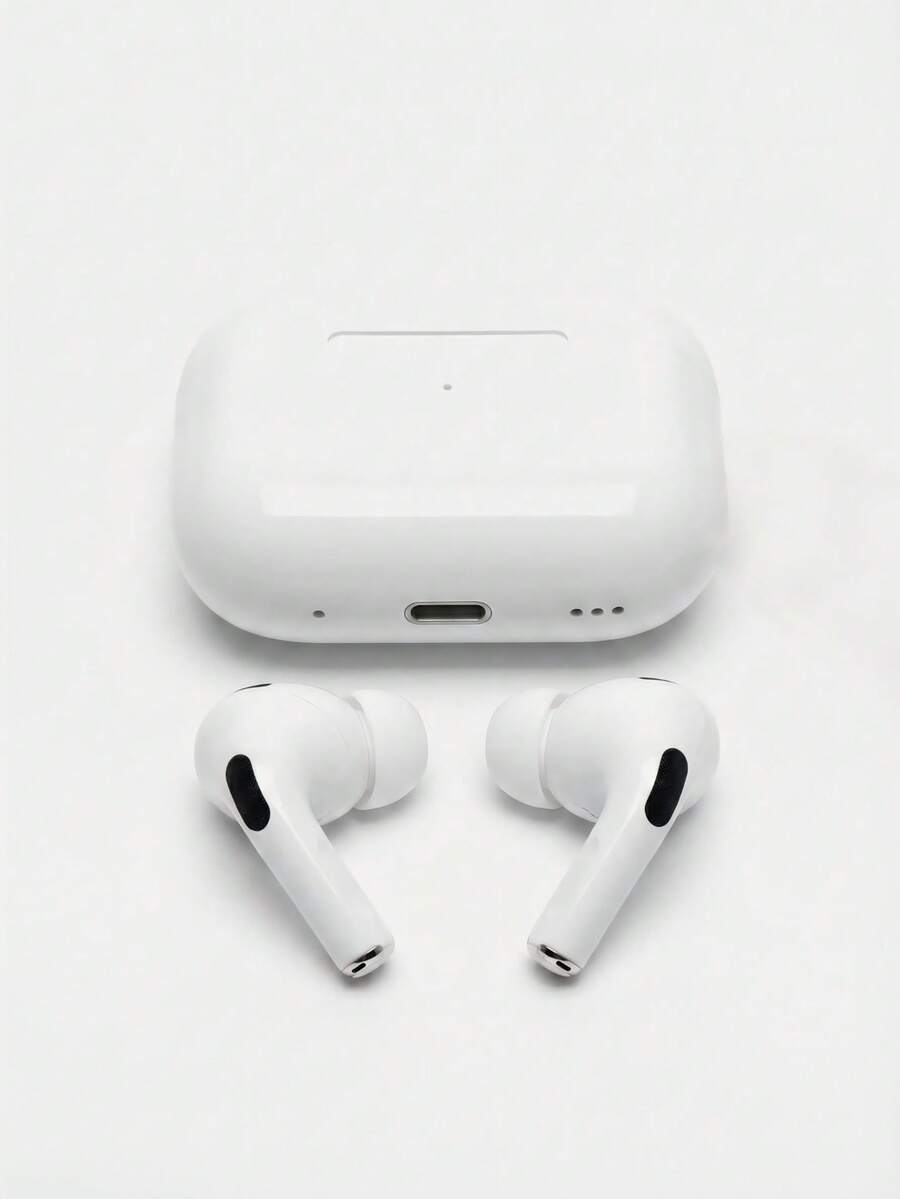 V5.3蓝牙耳机，具备ENC降噪功能、强劲低音立体声、24小时超长续航、轻巧入耳式设计、免提通话功能，兼容所有智能手机 - 查看 1