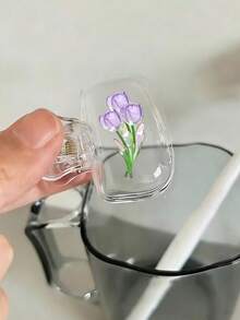 2 Giá đỡ bàn chải đánh răng hình hoa tulip dẹt - Thiết kế dễ thương, tiện dụng khi đi du lịch và ở nhà, có nắp trong suốt, nhỏ gọn và di động, bảo vệ đầu bàn chải, thoát nước và thông gió kép, phù hợp cho gia đình, ký túc xá và du lịch | Giá đựng đầu bàn chải đánh răng đáng yêu, thích hợp để cất giữ trong phòng tắm, sử dụng ở nhà và ký túc xá. - Nhiều màu - Xem 13
