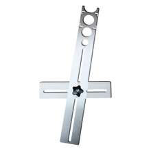 Multi-Function Universal Drilling Tool Hole-Cutting Positioner For Marble And Glass Tile Drill Guide - Silver - View 9