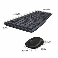 Bộ chuột và bàn phím không dây Logitech MK270, dành cho máy tính để bàn/máy tính xách tay, văn phòng tại nhà. - Xem 2