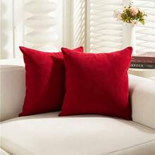 1/2pcs Vintage Polyester Knitted Throw Blanket With Zipper, Machine Washable, Geometric Pattern Decor For Sofa, Bed, Dining Table, Home Office - Red - View 16