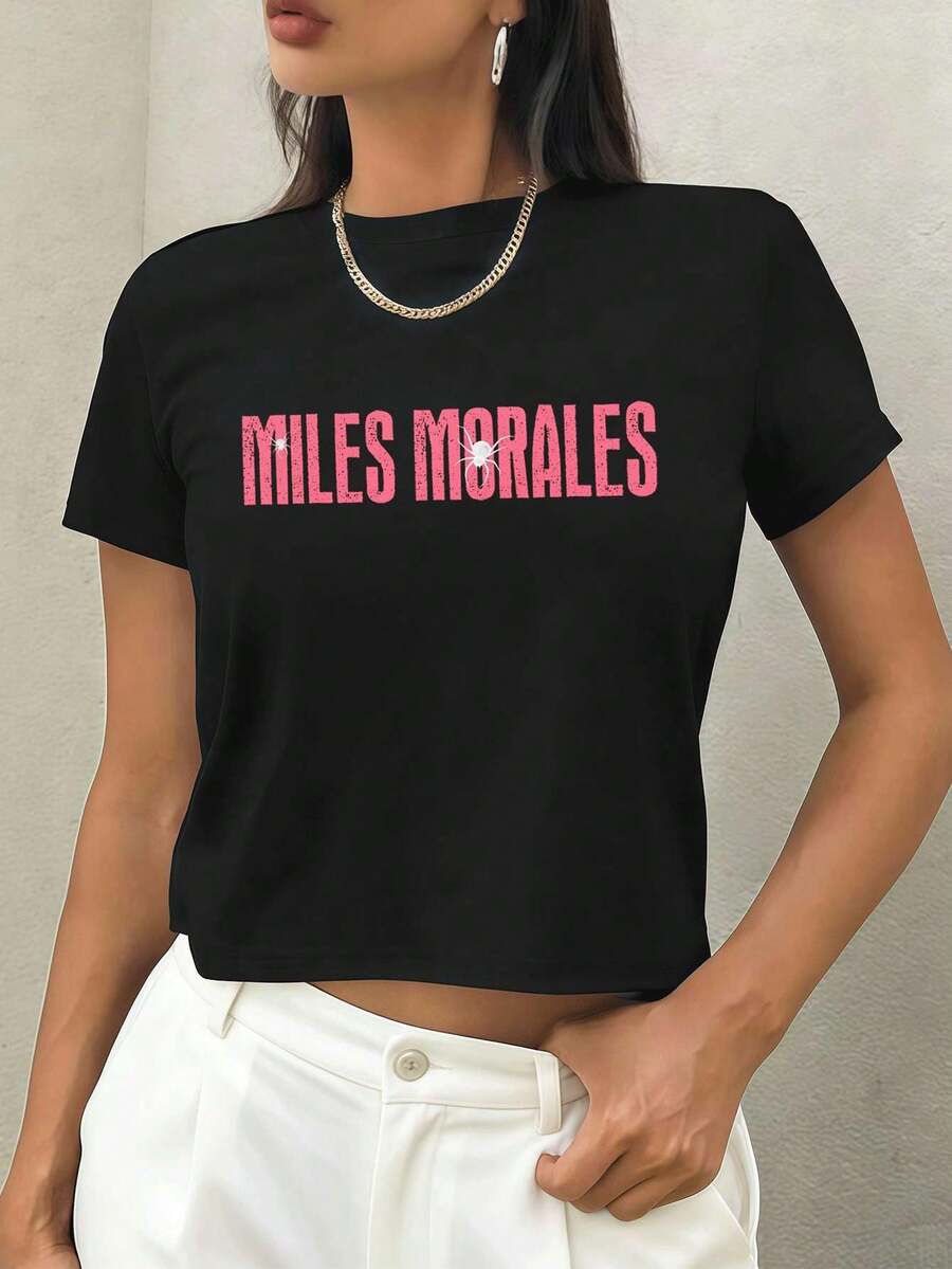 Women T-Shirts - Black - View 1