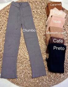 Women's Straight Cut Knitted Modal Pantaloon Trousers - Lạc đà - Xem 7