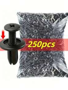 50pcs/100pcs/250pcs/400pcs/500pcs Automotive Expansion Screws, Leaf Plates, Inner Lining, Buckle, Bumper, Mudguard, Trunk Clip, Universal Fastening Clip - A - View 11