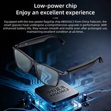 Kính thông minh Bluetooth LOKMAT M01 với Bluetooth 5.4, thiết kế đeo hở tai, phát nhạc, xử lý cuộc gọi, khả năng chống nước hàng ngày và nhiều chức năng khác. - Xem 6