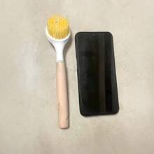 1支装多功能长柄厨房清洁刷 - 耐用刷毛，适用于锅碗瓢盆 - 也可用于浴室、卧室、客厅和户外，强力厨房清洁刷 - A - 查看 5