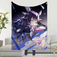 Impact Blanket Throw Super Cosy Genshin Columbina Living Room Sofa Couch Childish Birthday Gifts - B - Xem 13