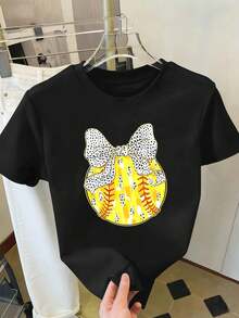 Women T-Shirts - Black - View 2