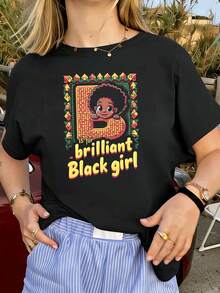 Women T-Shirts - Black - View 1