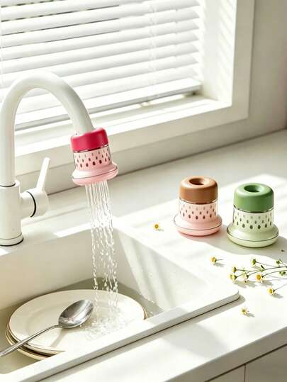 Vòi bếp mới với bộ lọc tiết kiệm nước chống bắn tóe, có thể tháo rời kèm hộp lọc nhỏ gọn và bộ phận mở rộng chống bắn tóe, phù hợp cho gia đình, phòng tắm, ký túc xá và nhà vệ sinh, giúp cải thiện chất lượng nước.