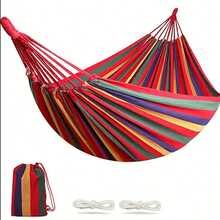 This 450-Pound Heavy-Duty Wingback Hammock Features An Ergonomic Design For Portability And Comfort, Suitable For Patios, Lawns, Camping, And Travel. It Comes With A Travel Bag And Manually Adjustable Handles. - Multiple Styles - View 1