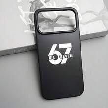 Hình vẽ hoạt hình số "67" với mắt, tay chân, găng tay và giày, kết hợp với dòng chữ "Six Seven", phù hợp với ốp lưng điện thoại 17, 16, 15, 14, 13, 12, 11, Plus, Pro Max, cầm nắm thoải mái, thiết kế tối giản, bền bỉ cho cả nam và nữ, kiểu dáng thời trang, (Thích hợp cho kỷ niệm, Ngày Valentine, Trăng non, Eid Al-Fitr, món quà tuyệt vời nhất dành cho chính bạn) - Nhiều màu - Xem 3