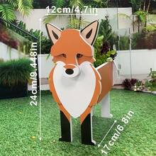 Desktop Pet Planter Stand, Pet, Dog, Flower Pot, Potted Plant, Home Decor, Yard Decor, Best Gift Choice, Corgi, Chihuahua, Mother's Day Gift, Gardening Gift - A - View 5