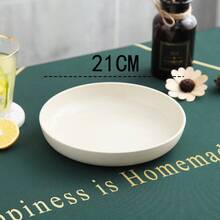 1个大号深盘，适用于盛放水果、蔬菜、沙拉、糖果、拉面等，经久耐用且防碎，轻便易携，适用于家庭/学校/宿舍/食堂，可堆叠，可重复使用，可微波炉加热。 - 彩色 - 查看 16