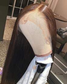 Uveous 13x6 Lace Frontal Wig  Human Hair 200% Density Straight Lace Front Wigs Human Hair HD Transparent Lace Glueless Wig Pre Plucked With Baby Hair 15A Brazilian Virgin Human Hair Wigs For Women - SNatural - 查看 2