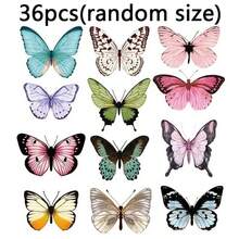 Colorful Butterfly Decorations, Butterfly Wall Stickers, Home Decor, Butterfly Photography Props, Party Decorations, Window Decorations, Photo Frame Decor - Butterfly - View 8
