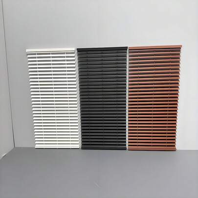 1:12 Dollhouse Miniature Plastic Venetian Blinds, Multi-Color, DIY Creative Window Decor Accessories, Suitable For Birthday Cake, Christmas, BJD Photo Props