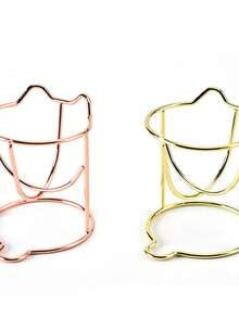 Makeup Sponge Holder, Creative Makeup Sponge Organizer, Makeup Tool Sponge Holder, Makeup Sponge Spring Rack - Multicolor - View 7