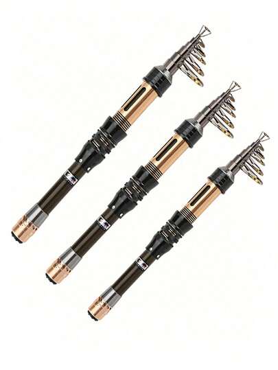 GOTURE 1 cần câu cá thu gọn bằng thép carbon, trọng lượng nhẹ, thích hợp cho du lịch, câu cá nước mặn và nước ngọt, dài 5ft/5.9ft/7ft.
