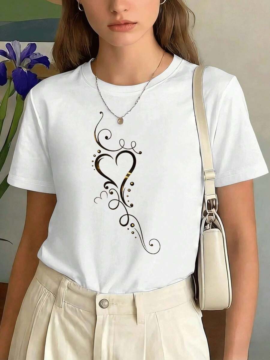 Women T-Shirts - White - View 1