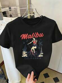 Women T-Shirts - Black - View 2