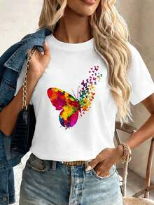 Women T-Shirts - White - View 1