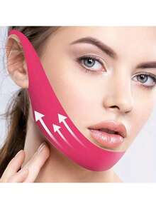 1 Piece Chin Strap Women - Skin Care Contouring And Double Chin Reduction - Easy To Carry, No Electricity Or Batteries Required - Chăm sóc cằm - Xem 8