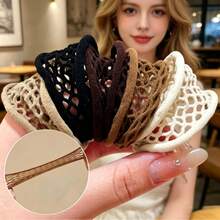 Bộ 6 chiếc dụng cụ siết cổ tay áo có thể điều chỉnh, thiết kế liền mạch trung tính, phù hợp với áo sơ mi, Hanfu, dụng cụ siết thun tái sử dụng. - A - Xem 1