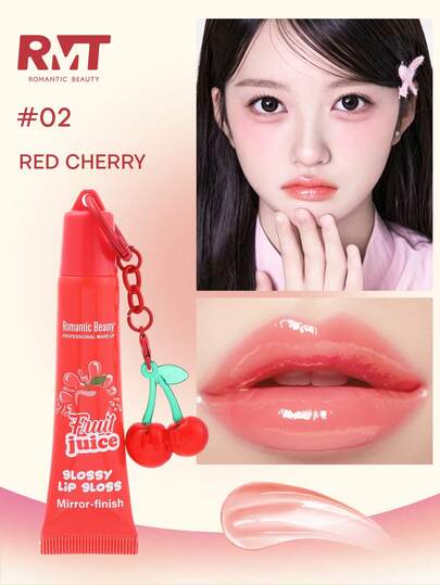1 Set de Aceite Labial con Sabor a Fruta Romántico, Hidratante y Nutritivo, Ideal para Uso Diario. Adecuado como Regalo para el Día de la Madre, San Valentín o Cualquier Ocasión Festiva. Contiene Esencia de Fruta, Proporcionando una Sensación Fresca y un Brillo Natural.