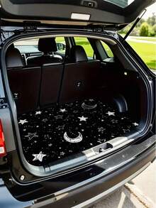 1pc Floral Pattern Car Trunk Mat, Suitable For Most Car Models, Waterproof And Machine Washable, Non-Slip And Durable Trunk Liner, Easy To Clean - Perfect For Daily Commute, Road Trips And Family Outings - Essential Car Interior Accessory - A - View 7
