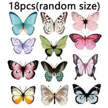 Colorful Butterfly Decorations, Butterfly Wall Stickers, Home Decor, Butterfly Photography Props, Party Decorations, Window Decorations, Photo Frame Decor - Butterfly - View 10