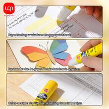 WUQIANNIAN 3/6pcs 5g Mini Solid Glue, High-Viscosity Solid Double-Sided Adhesive, Smooth, Not Easy To Evaporate, Spreads Evenly, Does Not Clump, For Office Document Bonding, Back-To-School Season - 5g Solid Glue Stick - View 5