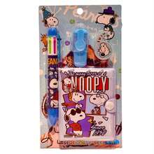 Bộ văn phòng phẩm Snoopy Peanut Comics 4 món/bộ, đồ dùng học tập 4 trong 1, quà tặng học sinh/tiệc tùng/mùa tựu trường (Kiểu ngẫu nhiên) - Nhiều màu - Xem 7