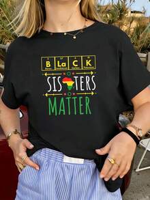 Women T-Shirts - Black - View 1