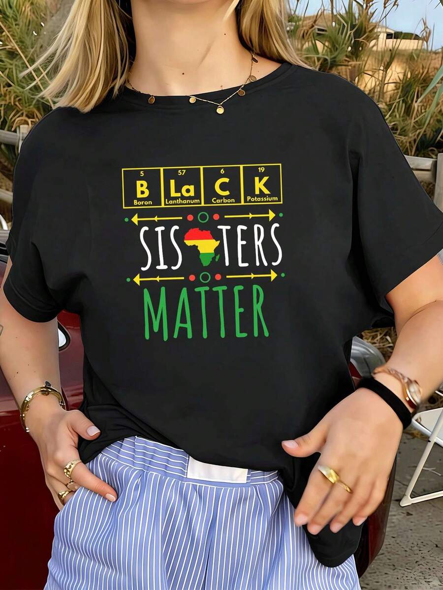 Women T-Shirts - Black - View 1