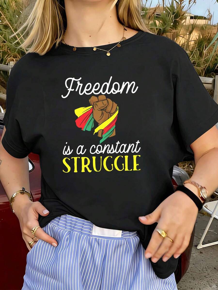 Women T-Shirts - Black - View 1