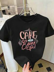 Women T-Shirts - Black - View 2