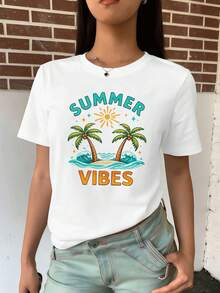 Women T-Shirts - White - View 2