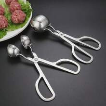 Stainless Steel Meatball Maker, Meatball, Meat Patty, Rice Ball, Fish Ball Kitchen Tools, Dumpling Shaper, Ice Cream Scoop, Kitchen Gadgets - Meatball Sandwich - View 5
