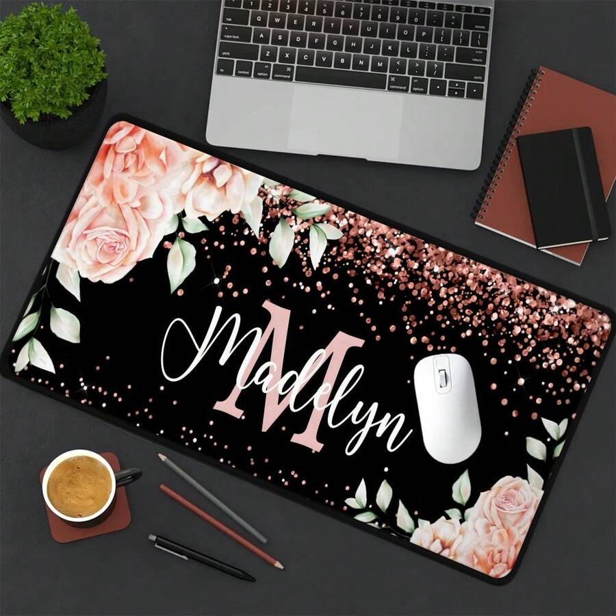 Custom Mouse Pad Desk Computer Pad 2D FlatGaming Mouse Pad, Desktop Decor Desk Pad, Cute Men Women Office Supplies And Additions, Mouse Laptop & Keyboard, A Gaming Enthusiasts Product Size 16 * 36 Inches (40 * 90 Centimeters) Product Size 16 * 36 Inches (40 * 90 Centimeters) - Multicolor - View 1
