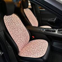 1件裝粉色豹紋汽車座椅墊，女性適用，豹紋汽車座椅套，防滑透氣材質，頂級舒適汽車座椅墊，適合夏季、冬季及全年使用，通用於所有車型 - 坐墊 - 查看 6