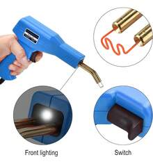 Welder For Plastic And Bumper Repair With 200 Staples (Blue) - US A Type Plug(110-127V) - View 2